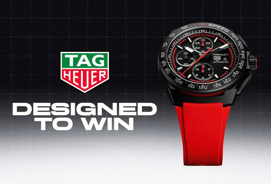 DESIGNED TO WIN, TAG HEUER MINDSET THAT DRIVES US ALL