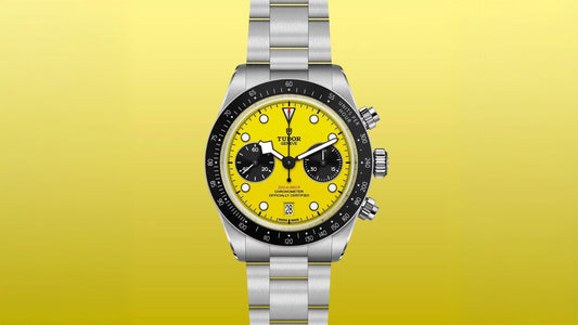 TUDOR Black Bay Chrono "Bumblebee" Automatic 39mm Watch at David M Robinson