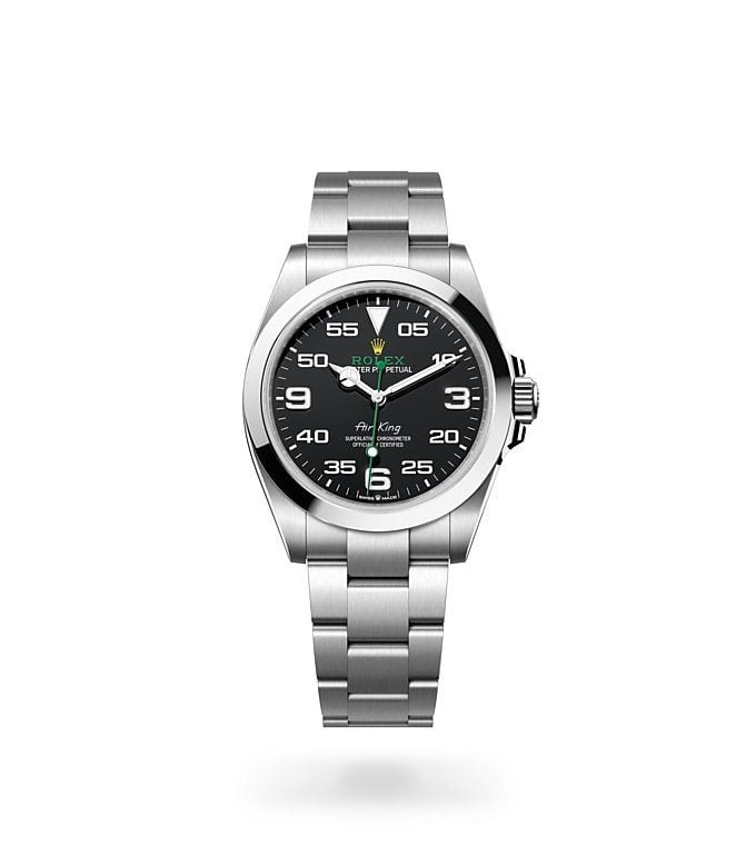 Rolex Air-King 40 in oystersteel m126900-0001 at David M Robinson