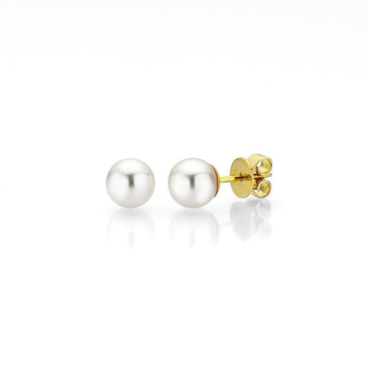 Classic Pearl Stud Earrings at DMR
