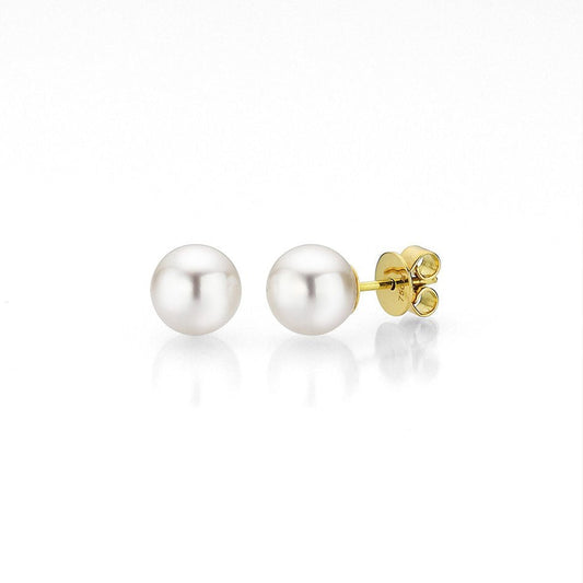 Classic Pearl Stud Earrings at DMR