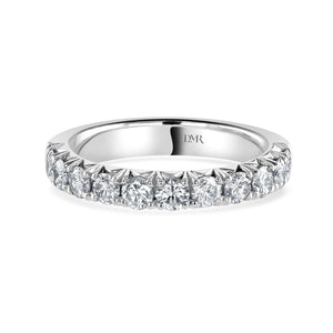 Round Cut Platinum Diamond Ring