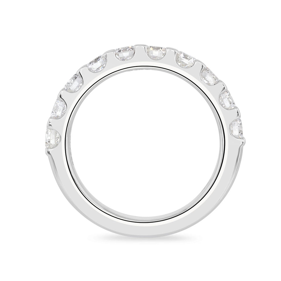 Platinum Round Brilliant Cut Diamond Eternity Ring