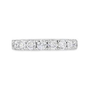 Platinum Round Brilliant Cut Diamond Eternity Ring