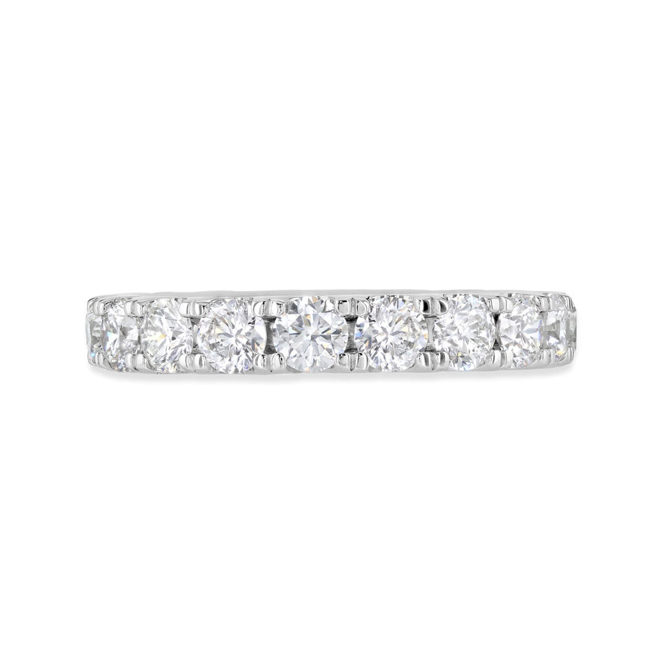 Platinum Round Brilliant Cut Diamond Eternity Ring