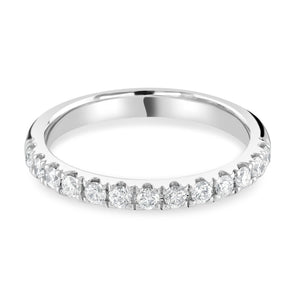 Platinum Diamond Set Eternity Ring