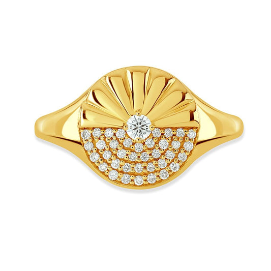 Yellow Gold Alba Ring at DMR