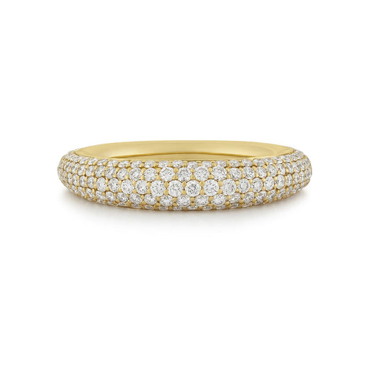 yellow gold diamond ring at david m robinson