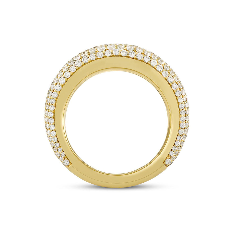 yellow gold diamond ring at david m robinson