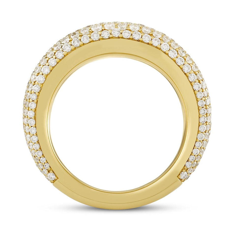 18ct Yellow Gold Diamond Ring at DMR