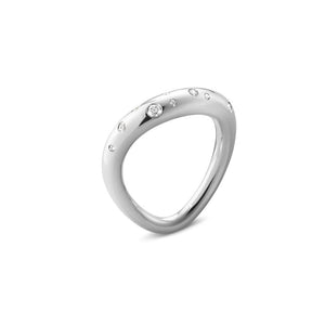Offspring Sterling Silver & Diamond Ring