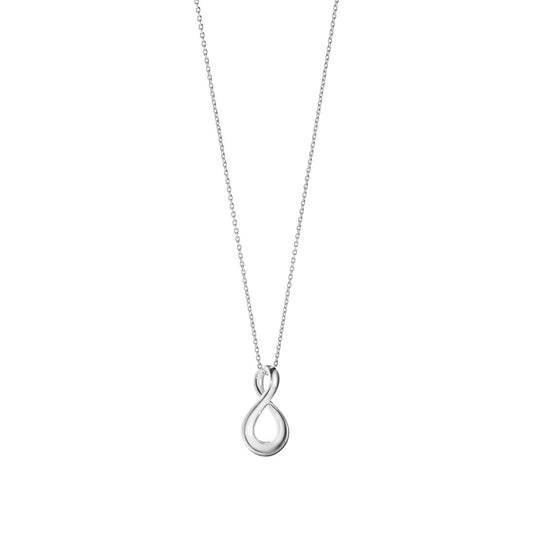 Georg Jensen Infinity Silver Necklace at David M Robinson