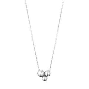 Moonlight Grapes Sterling Silver Trio Necklace