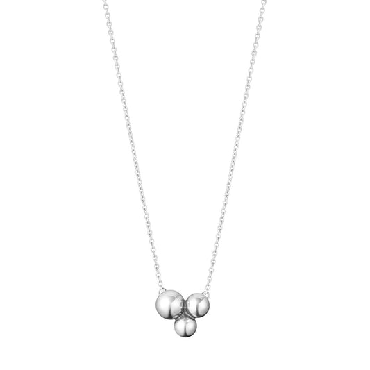 Georg Jensen Moonlight Grapes Sterling Silver Trio Necklace at David M Robinson