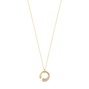 Mercy Yellow Gold & Diamond Necklace