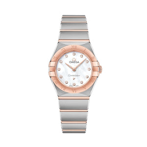 OMEGA Constellation Quartz Steel Sedna&trade; Gold 25mm Watch