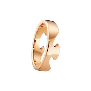 Fusion 18ct Rose Gold End Ring
