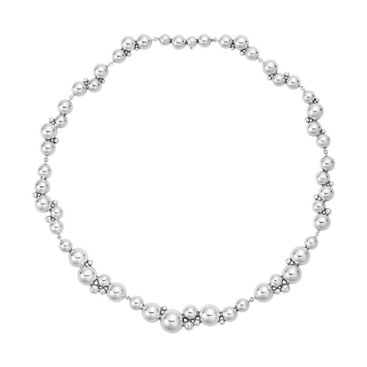 Moonlight Grapes Sterling Silver Necklace