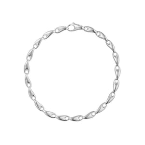 Reflect Silver Slim Bracelet