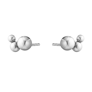 Moonlight Grapes Sterling Silver Stud Earrings