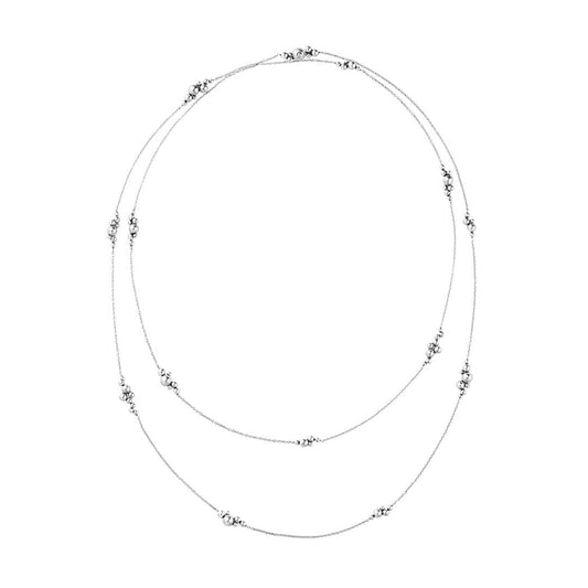 Georg Jensen Moonlight Grapes Sterling Silver Sautoir at David M Robinson