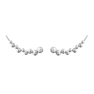 Moonlight Grapes Sterling Silver Ear Cuffs