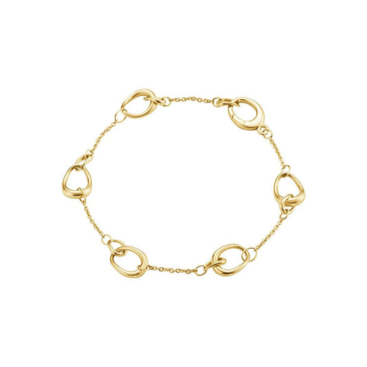 Georg Jensen Offspring Yellow Gold Bracelet at David M Robinson