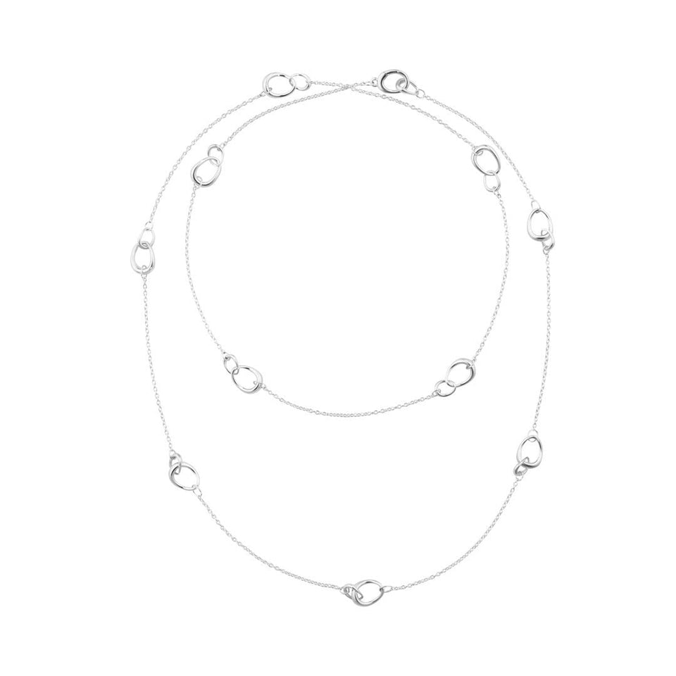 Georg Jensen Offspring Silver Sautoir at David M Robinson
