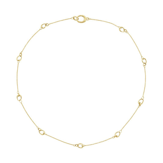 Georg Jensen Offspring Yellow Gold Necklace at David M Robinson