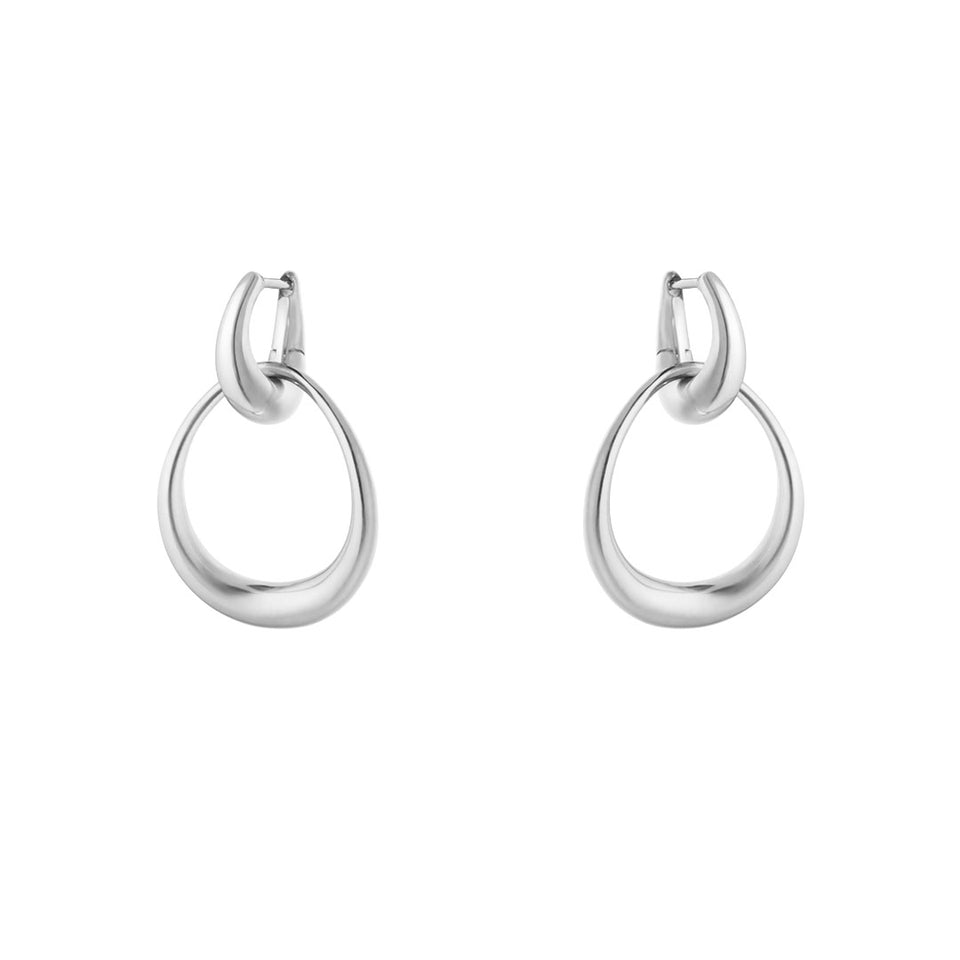 Georg Jensen Offspring Sterling Silver Earrings at David M Robinson