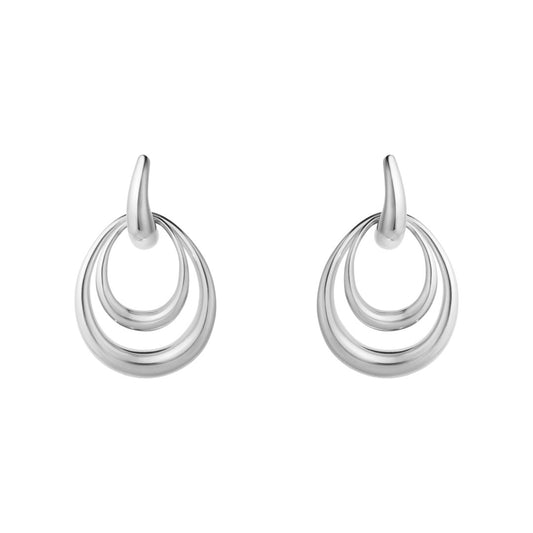 Georg Jensen Offspring Sterling Silver Earrings at David M Robinson