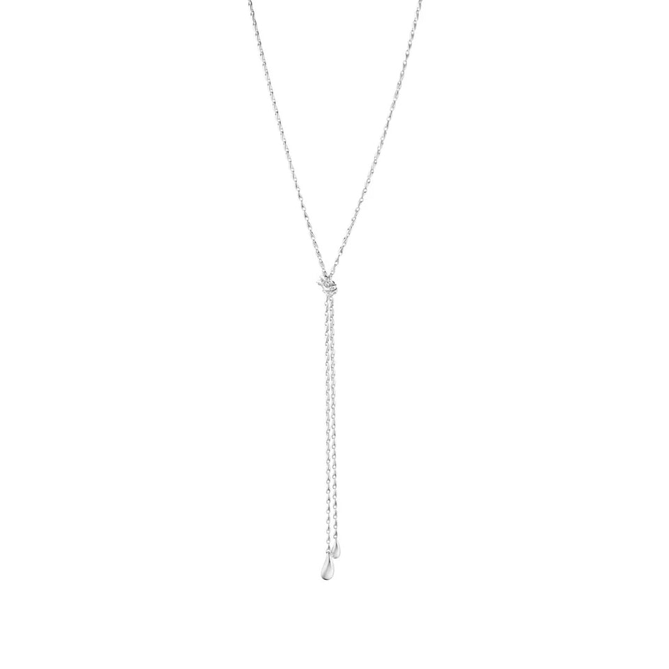 Georg Jensen Reflect Sterling Silver Lariat Necklace at David M Robinson
