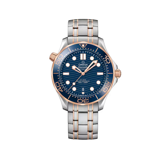 OMEGA Seamaster Diver 300m Co-Axial Chronometer 42mm Watch O21020422003002 at DMR and the OMEGA Boutique Liverpool