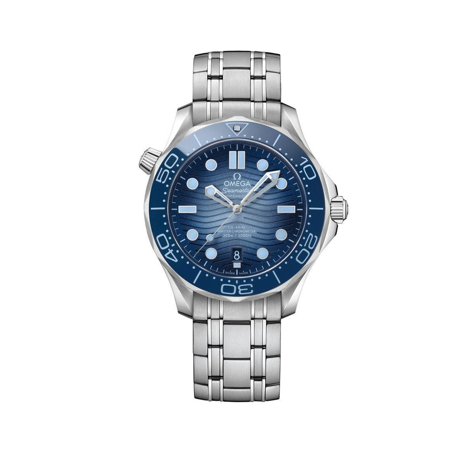 OMEGA Seamaster Diver 300m Master Chronometer 42mm Watch O21030422003003 at DMR and the OMEGA Boutique Liverpool
