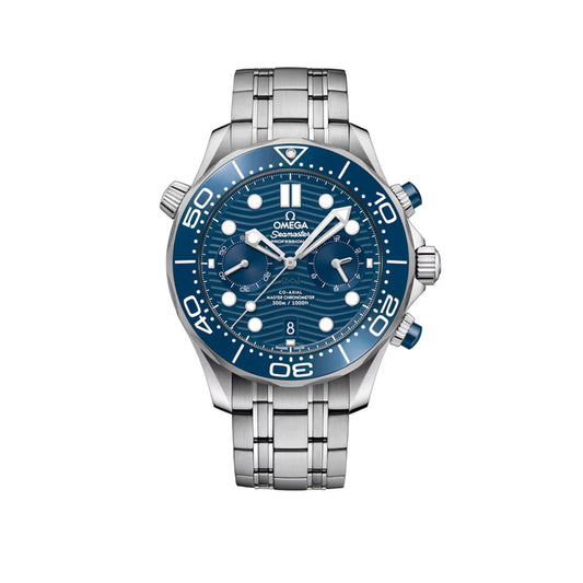 OMEGA Seamaster Diver 300m Co-Axial Master Chronometer 44mm Watch O21030445103001 at DMR and the OMEGA Boutique Liverpool