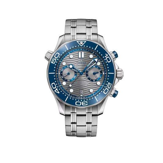 OMEGA Seamaster Diver 300m Co-Axial Master Chronometer 44mm Watch O21030445106001 at DMR and the OMEGA Boutique Liverpool