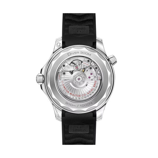 OMEGA Seamaster Diver 300m Co-Axial Chronometer 42mm Watch O21032422001001 at DMR and the OMEGA Boutique Liverpool