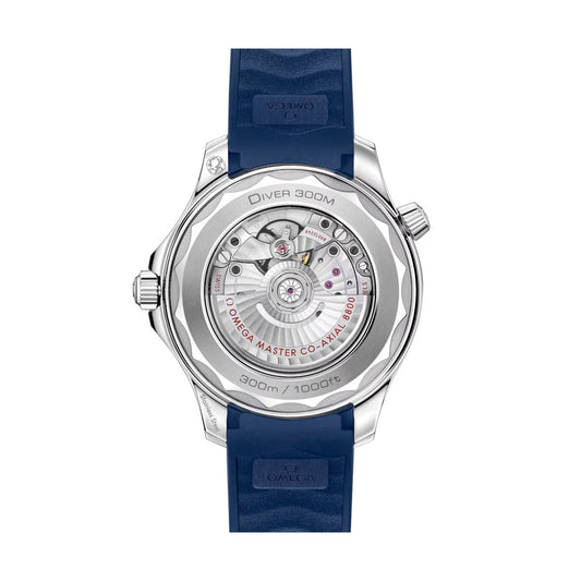 OMEGA Seamaster Diver 300m Steel Chronometer 42mm Watch O21032422003001 at DMR and the OMEGA Boutique Liverpool