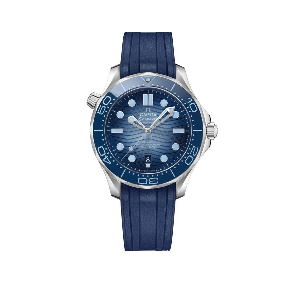 OMEGA Seamaster Diver 300m Master Chronometer 42mm Watch O21032422003002 at DMR and the OMEGA Boutique Liverpool
