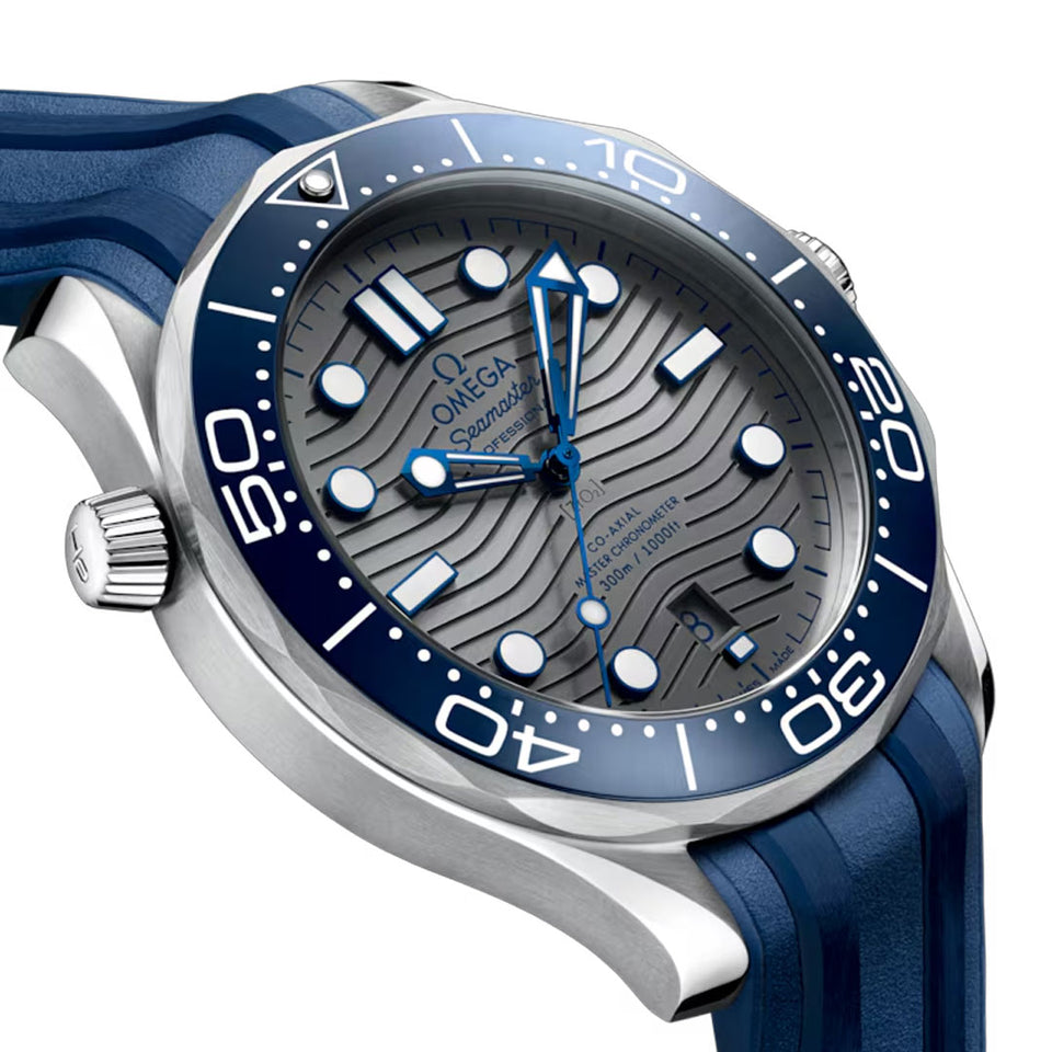OMEGA Seamaster Diver 300m Co-Axial Master Chronometer 42mm Watch at DMR and the OMEGA Boutique Liverpool