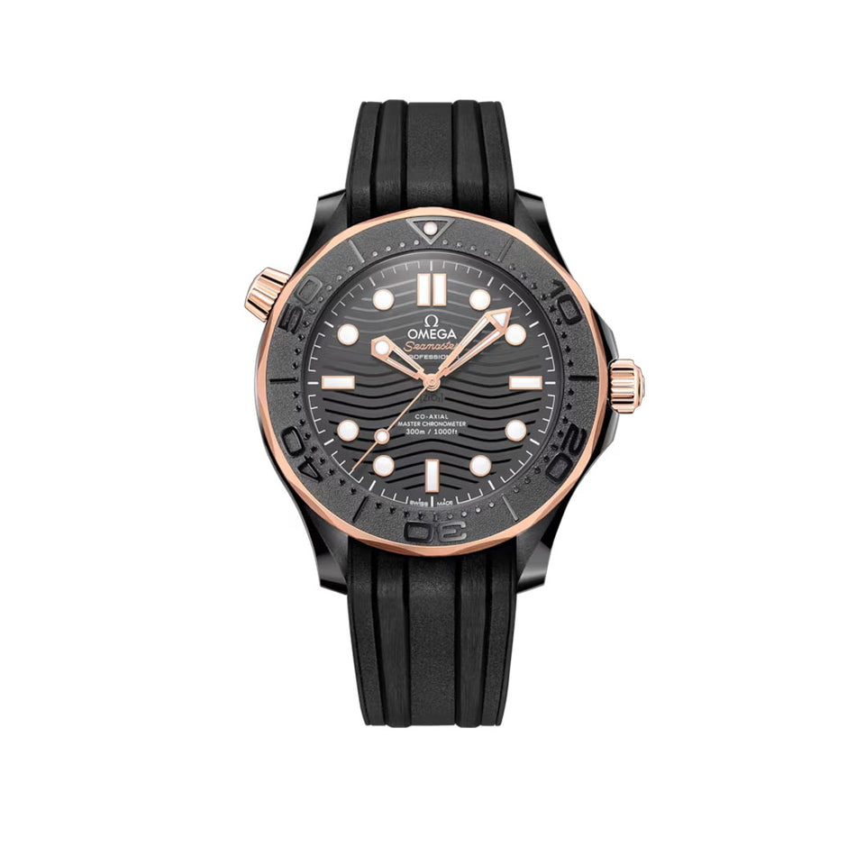 OMEGA Seamaster Diver 300m Black Ceramic Chronometer 43.5mm Watch