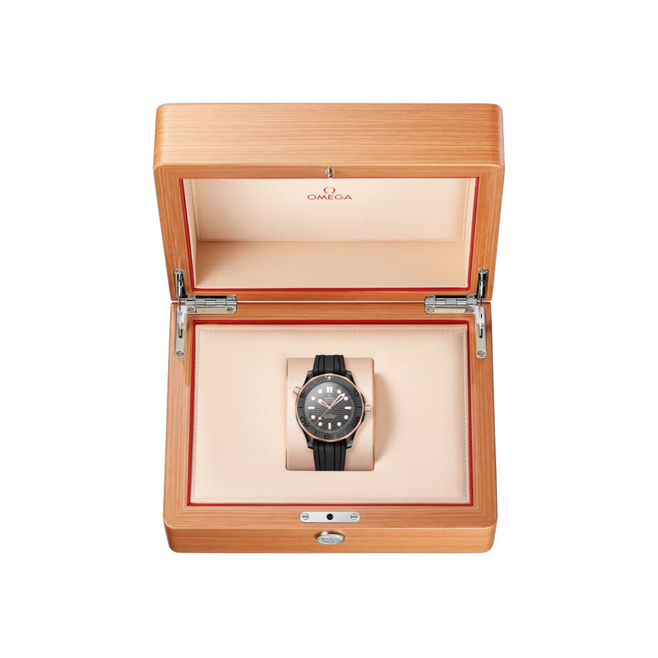 OMEGA Seamaster Diver 300m Black Ceramic Chronometer 43.5mm Watch