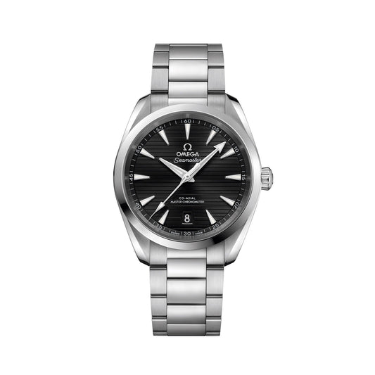 OMEGA Seamaster Aqua Terra 150M Steel Chronometer 38mm Watch O22010382001001 at DMR and the OMEGA Boutique Liverpool