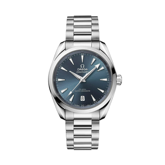 OMEGA Seamaster Aqua Terra Steel Chronometer 38mm Watch O22010382003003 at DMR and the OMEGA Boutique Liverpool