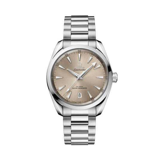 OMEGA Seamaster Aqua Terra Steel Chronometer 38mm Watch O22010382009001 at DMR and the OMEGA Boutique Liverpool