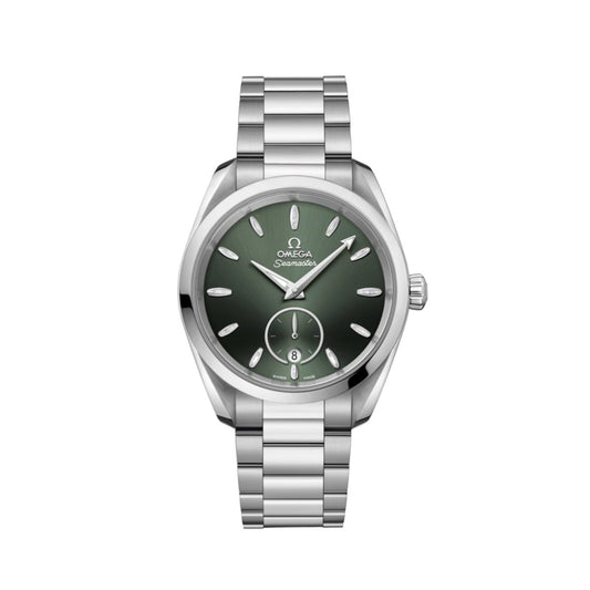 OMEGA Seamaster Aqua Terra 150M Steel Chronometer 38mm Watch at DMR and the OMEGA Boutique Liverpool
