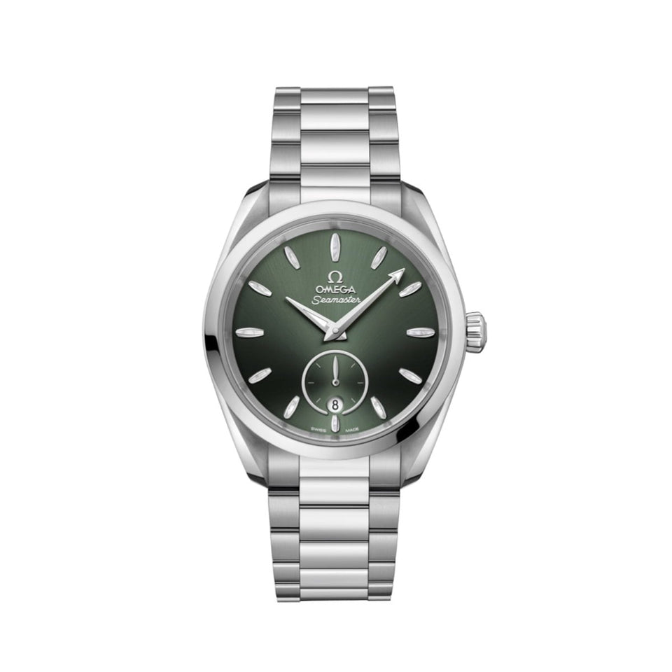 OMEGA Seamaster Aqua Terra 150M Steel Chronometer 38mm Watch at DMR and the OMEGA Boutique Liverpool
