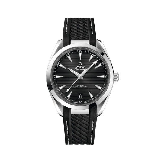 OMEGA Seamaster Aqua Terra 150M Chronometer 41mm Watch O22012412101001 at DMR and the OMEGA Boutique Liverpool