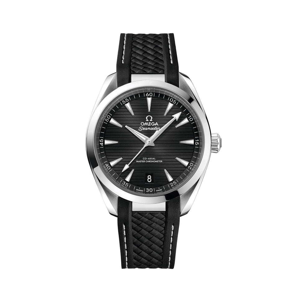 OMEGA Seamaster Aqua Terra 150M Chronometer 41mm Watch O22012412101001 at DMR and the OMEGA Boutique Liverpool