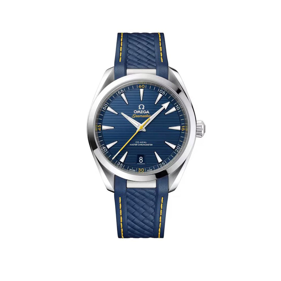 OMEGA Seamaster Aqua Terra 150m Steel Chronometer 41mm Watch O22012412103009 at DMR and the OMEGA Boutique Liverpool